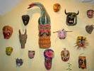 mask art at casa de-berry